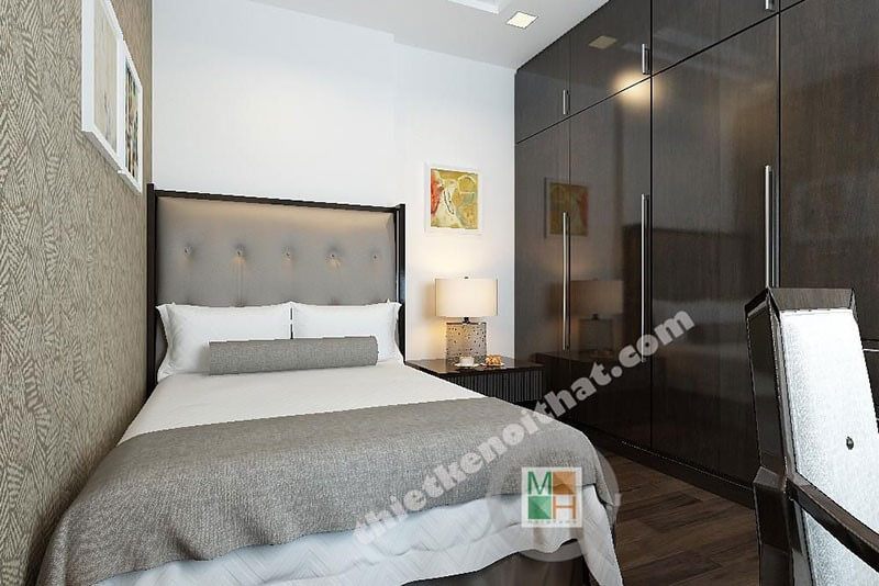 Giường ngủ bọc da đầu giường