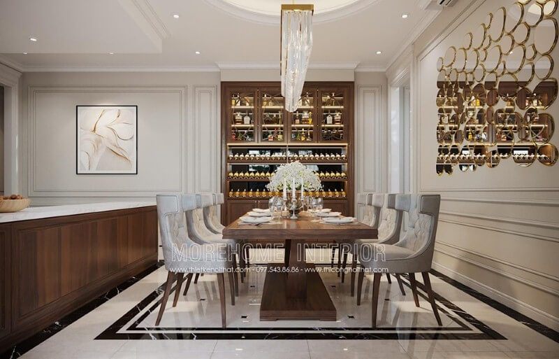 Thiết kế phòng ăn tại Hà Nội