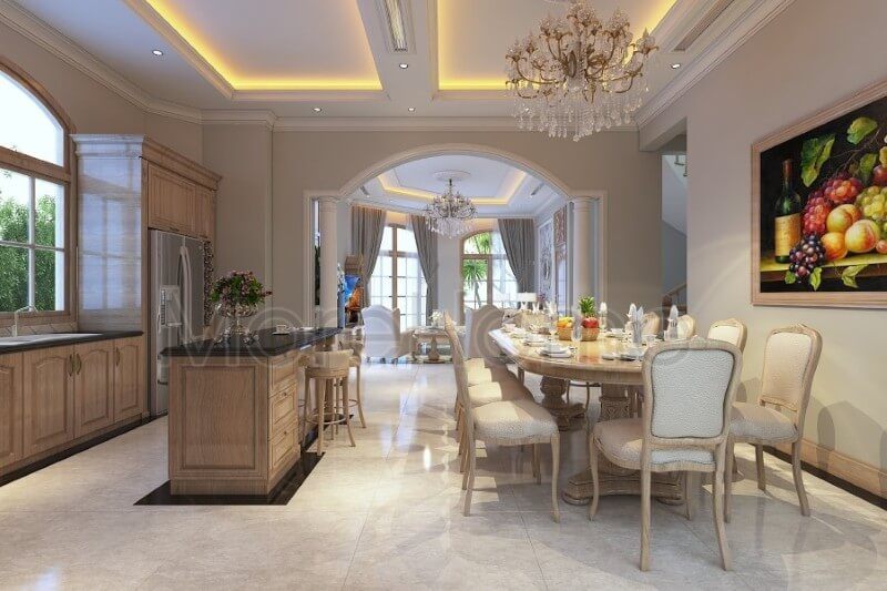 Thiết kế phòng ăn tại Hà Nội