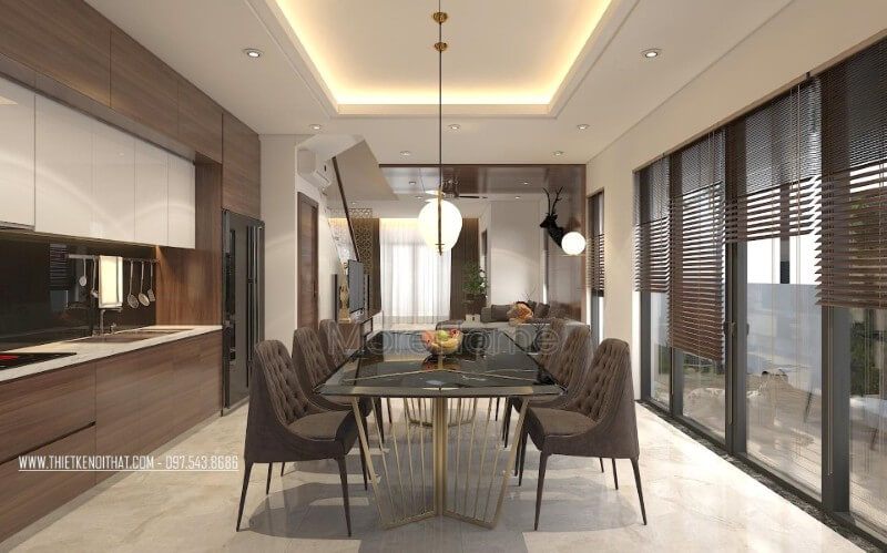 Thiết kế phòng ăn tại Hà Nội