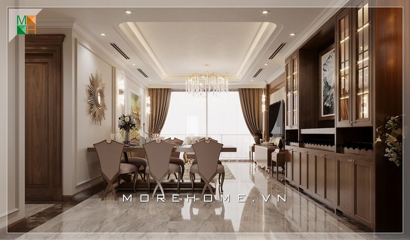 Thiết kế phòng ăn tại Hà Nội