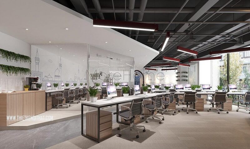 Thiết kế nội thất văn phòng cao cấp