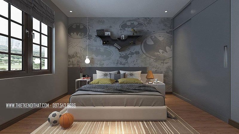 Thiết kế phòng ngủ hiện đại