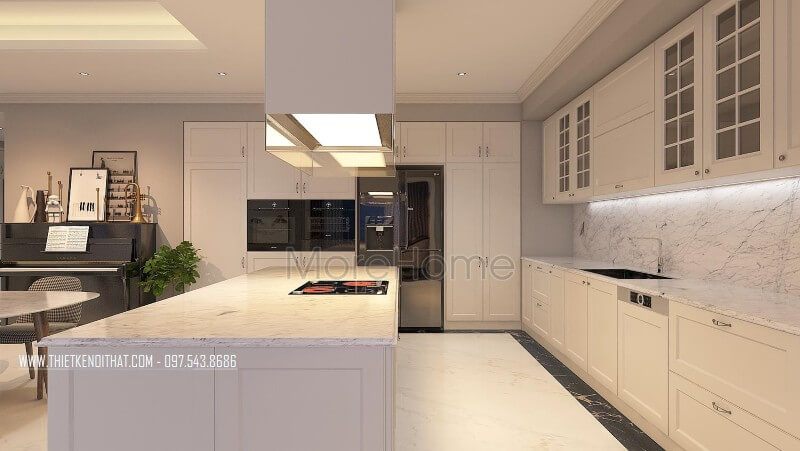 Thiết kế phòng bếp tại Hà Nội