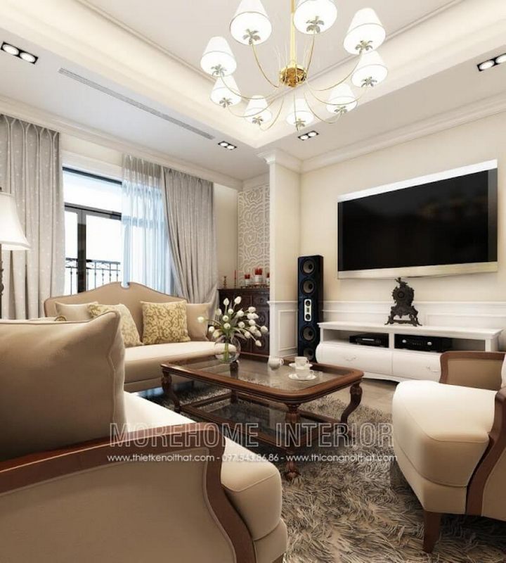 Lựa chọn mẫu thiết kế bàn trà phòng khách sang trọng