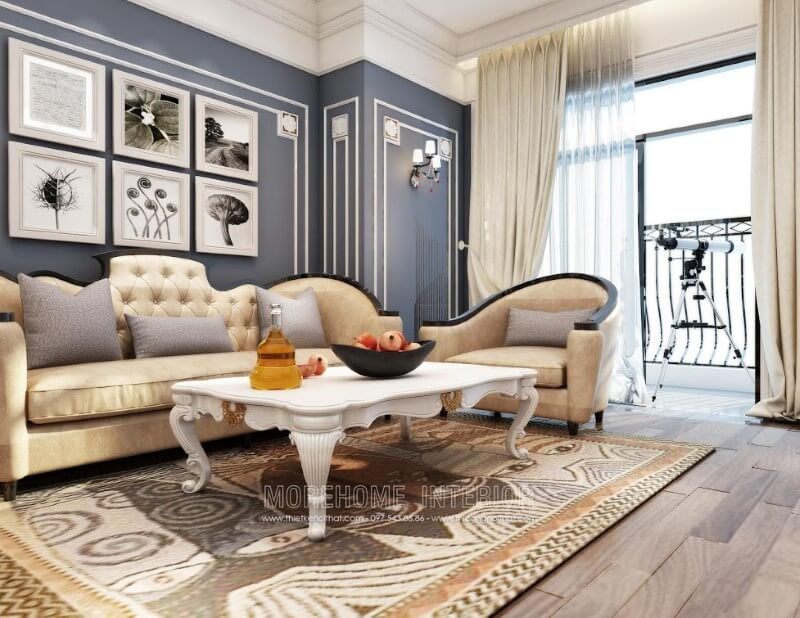 Lựa chọn mẫu thiết kế bàn trà phòng khách sang trọng