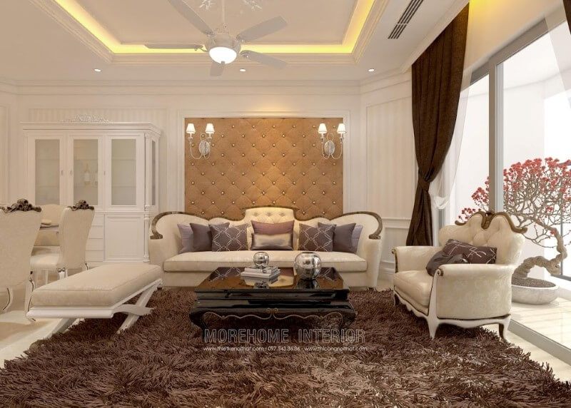 Lựa chọn mẫu thiết kế bàn trà phòng khách sang trọng