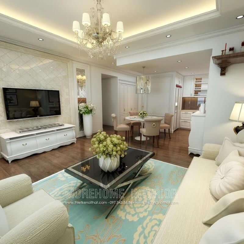 Lựa chọn mẫu thiết kế bàn trà phòng khách sang trọng