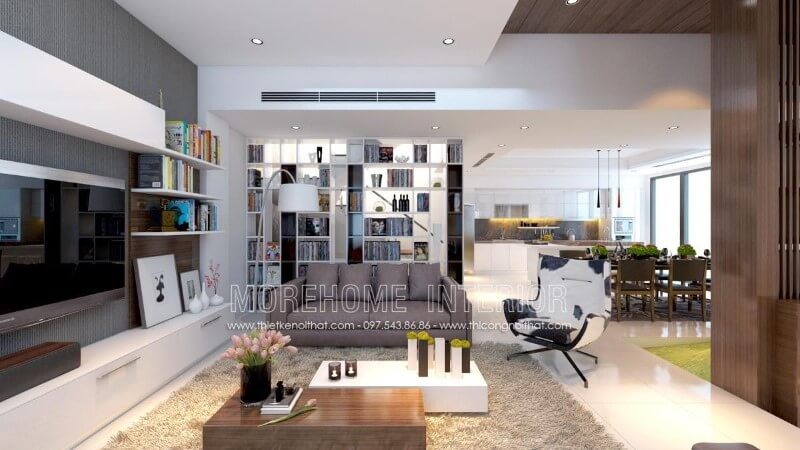 Lựa chọn mẫu thiết kế bàn trà phòng khách sang trọng