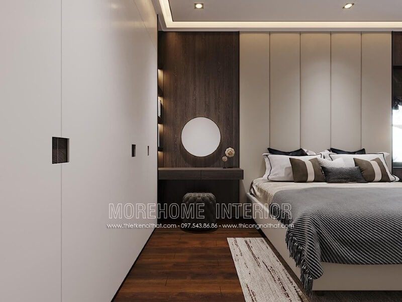 Tủ quần áo màu trắng