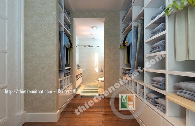 Tủ quần áo gỗ công nghiệp