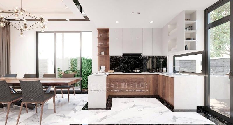 Thiết kế phòng bếp tại Hà Nội