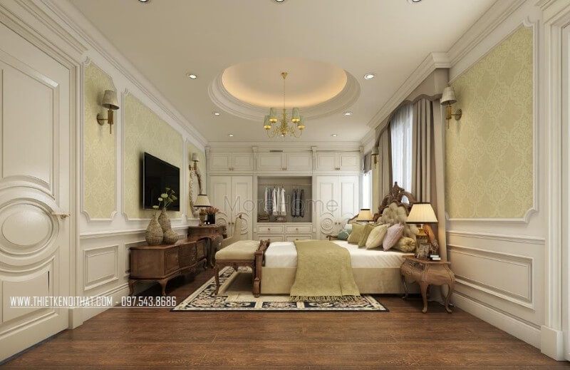 Giấy dán tường phòng ngủ hải phòng