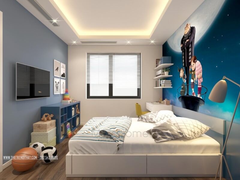 Giấy dán tường phòng ngủ hải phòng