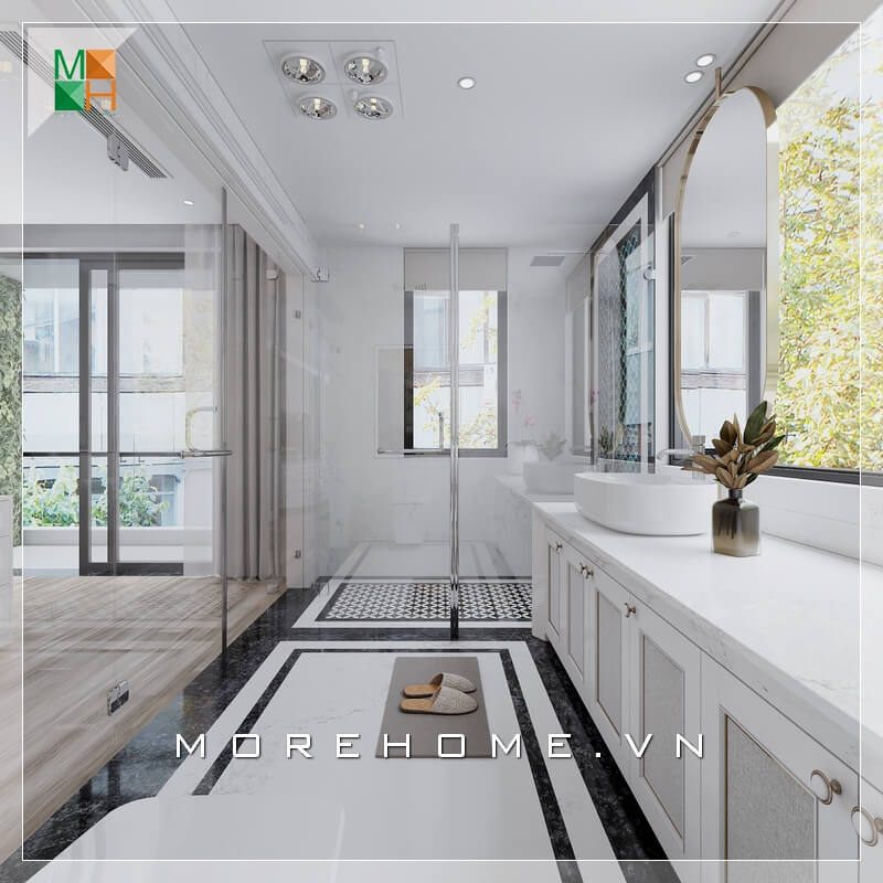 thiết kế phòng tắm