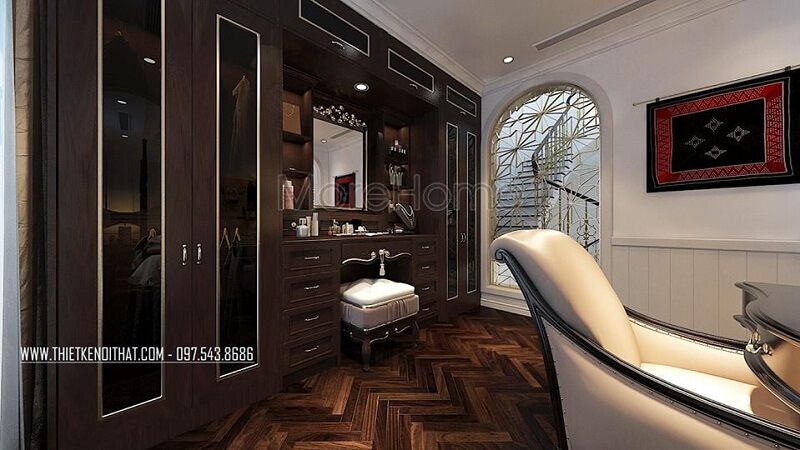 Tủ quần áo gỗ tự nhiên