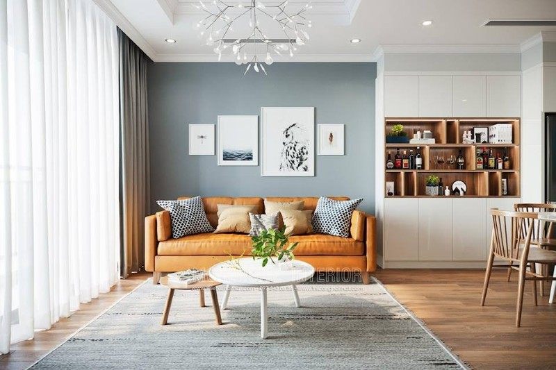 Trang trí phòng khách chung cư