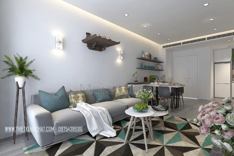 Trang trí phòng khách chung cư