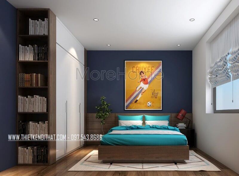 Nội thất phòng ngủ gỗ công nghiệp