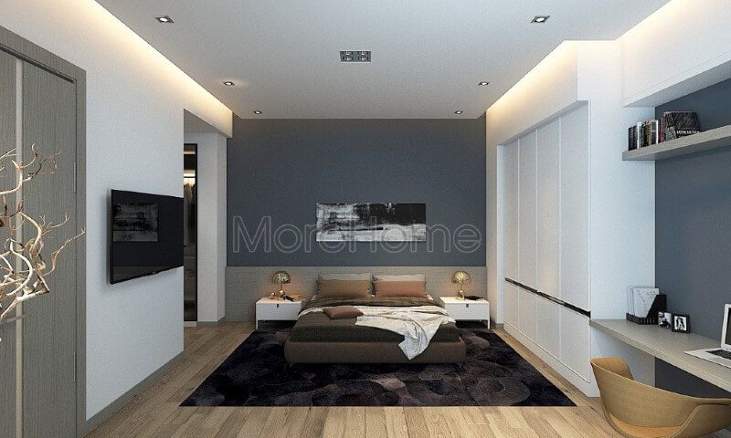 Nội thất phòng ngủ gỗ công nghiệp