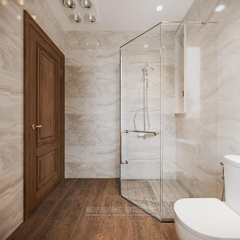 Thiết kế phòng tắm sang trọng hiện đại cho nhà biệt thự, chung cư, nhà phố...