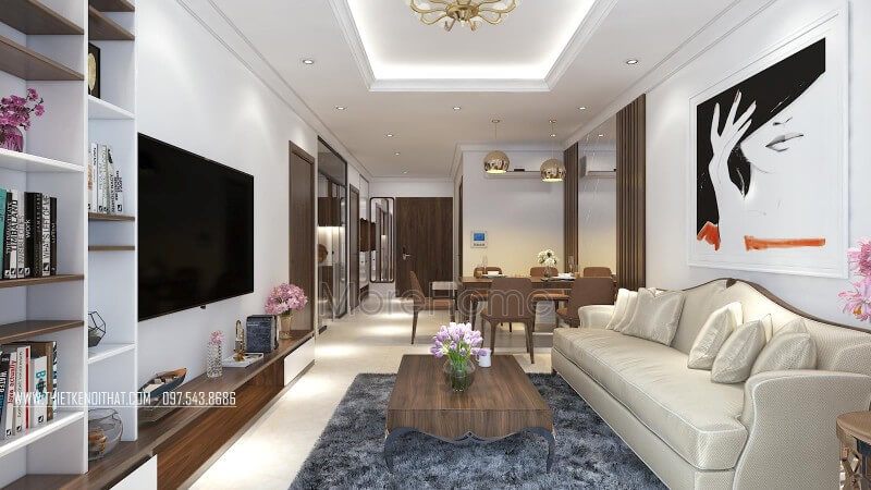 Gợi ý các mẫu thiết kế phòng khách đẹp