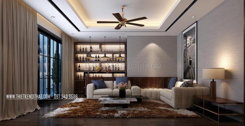 Gợi ý các mẫu thiết kế phòng khách đẹp