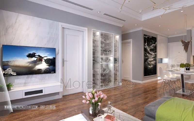 đá ốp tường vân mây