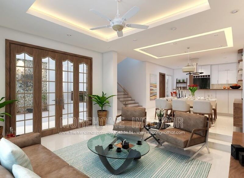 Các ý tưởng thiết kế bàn trà phòng khách đẹp độc đáo