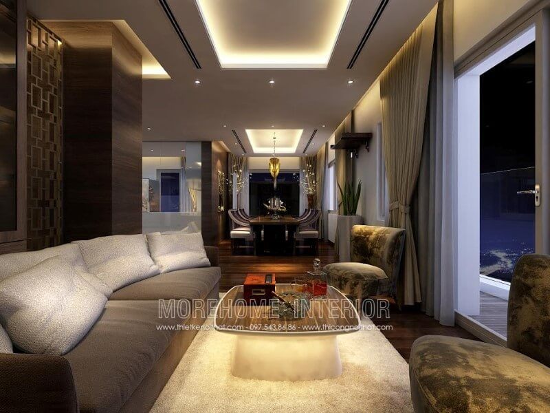 Các ý tưởng thiết kế bàn trà phòng khách đẹp độc đáo