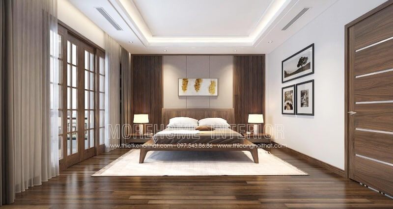 Bán giường ngủ gỗ óc chó đẹp