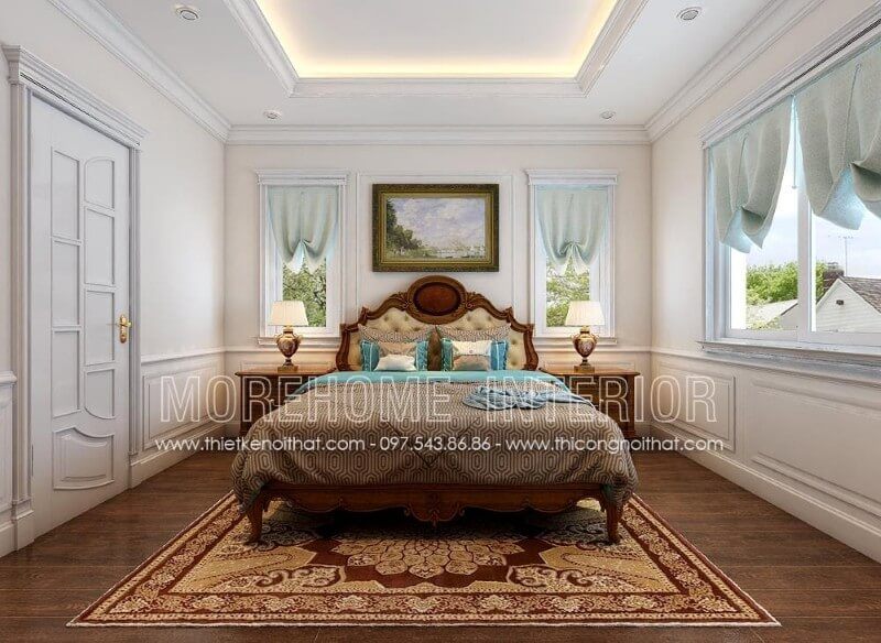 Bán giường ngủ gỗ óc chó đẹp