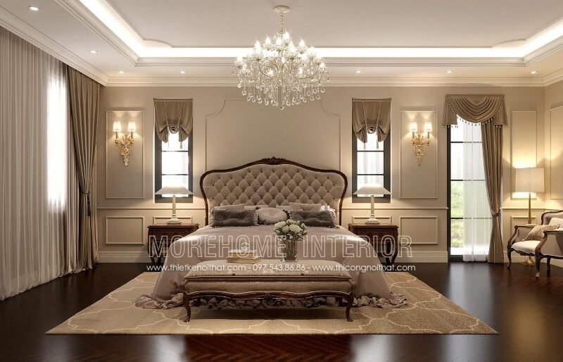 Bán giường ngủ gỗ óc chó đẹp