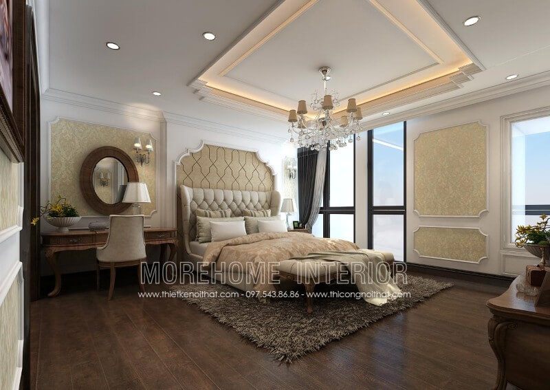 Bán giường ngủ gỗ óc chó đẹp