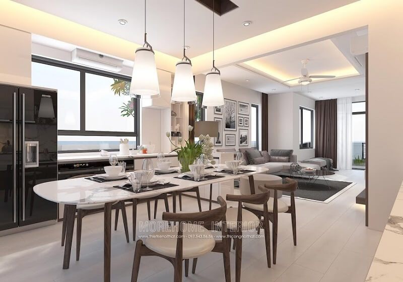 mẫu bàn ăn gỗ tự nhiên cao cấp cho phòng ăn sang trọng