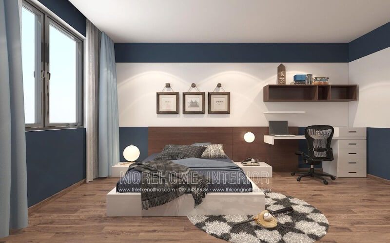 Giường ngủ màu trắng Giường ngủ màu trắng