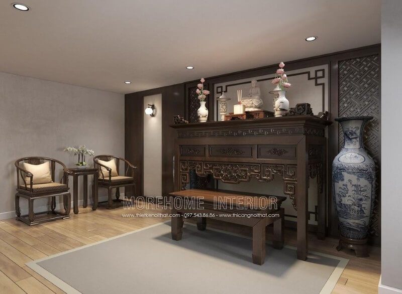 Bàn thờ gỗ tự nhiên Bàn thờ gỗ tự nhiên