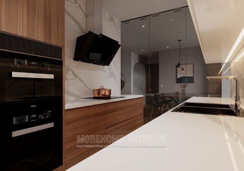 Thiết kế phòng bếp tại Hà Nội