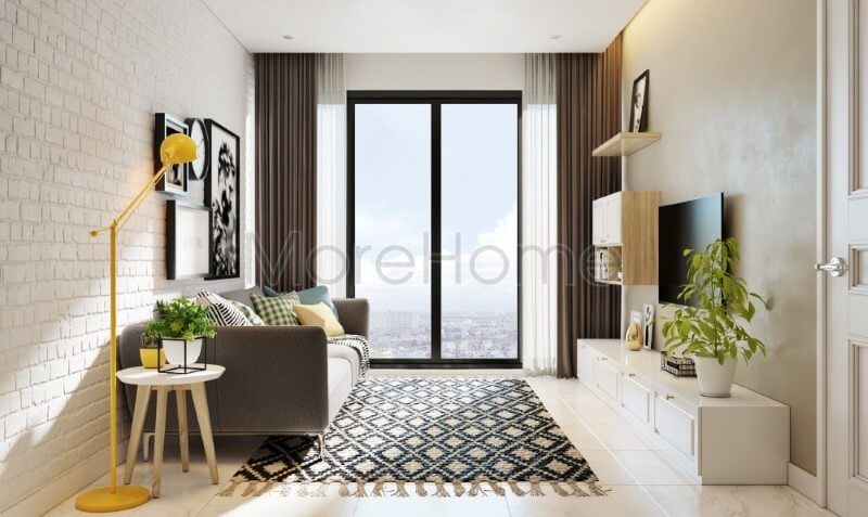 Lựa chọn phong cách thiết kế nội thất hiện đại tối giản luôn là sự lựa chọn hoàn hảo cho những căn hộ chung cư diện tích nhỏ